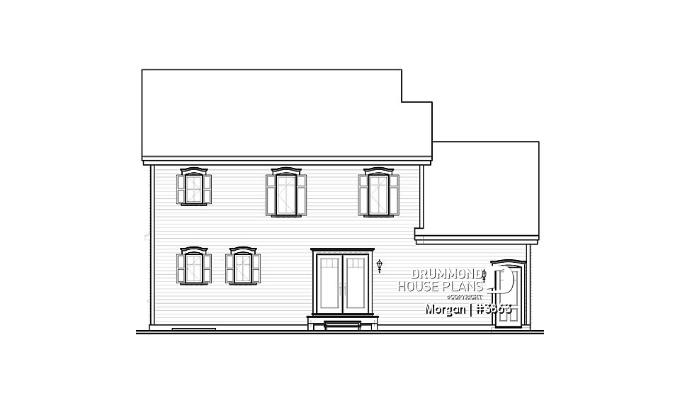 rear elevation - Morgan