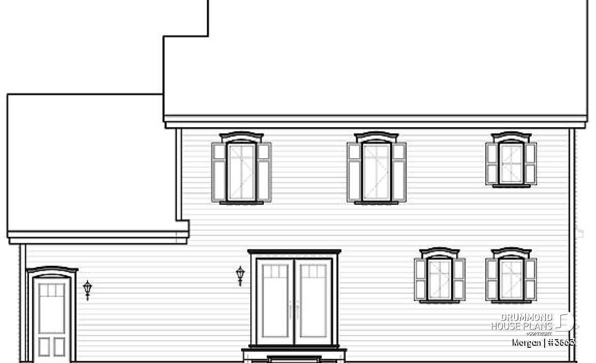 rear elevation - Morgan
