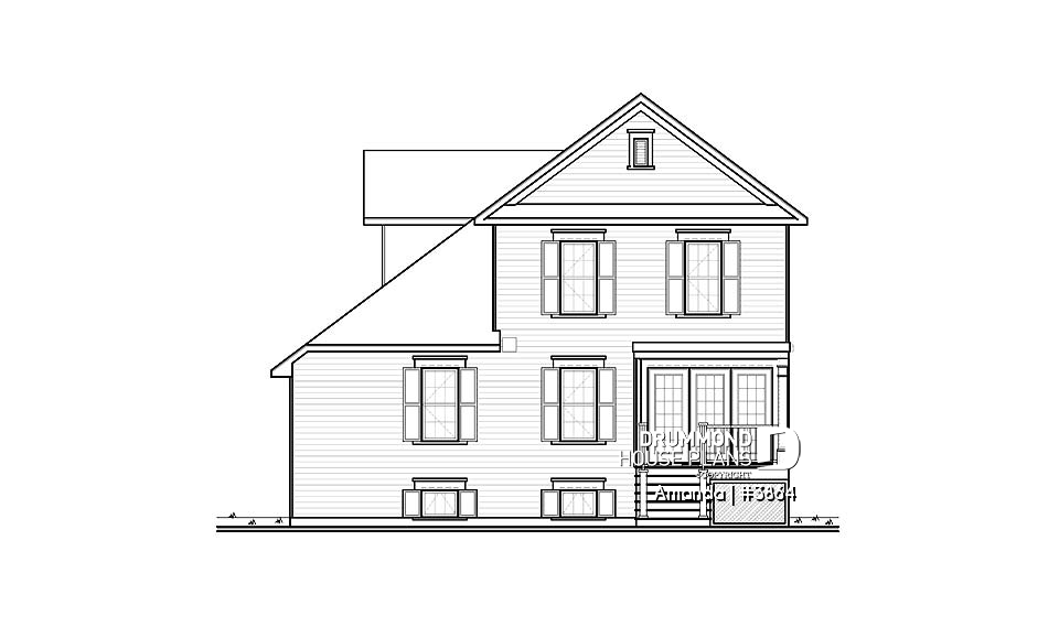 rear elevation - Amanda