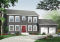 front - BASE MODEL - 4 bedroom Cape Cod style house plan, simple construction, 2-car garage with bonus storage space - Ellington