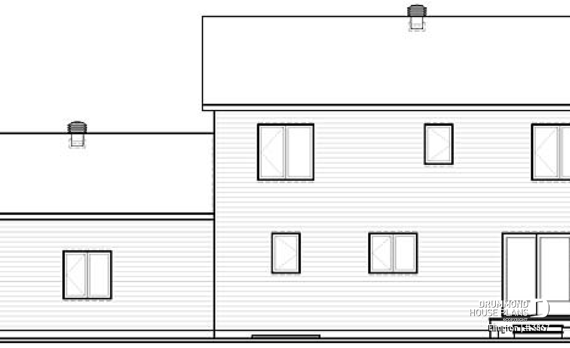 rear elevation - Ellington