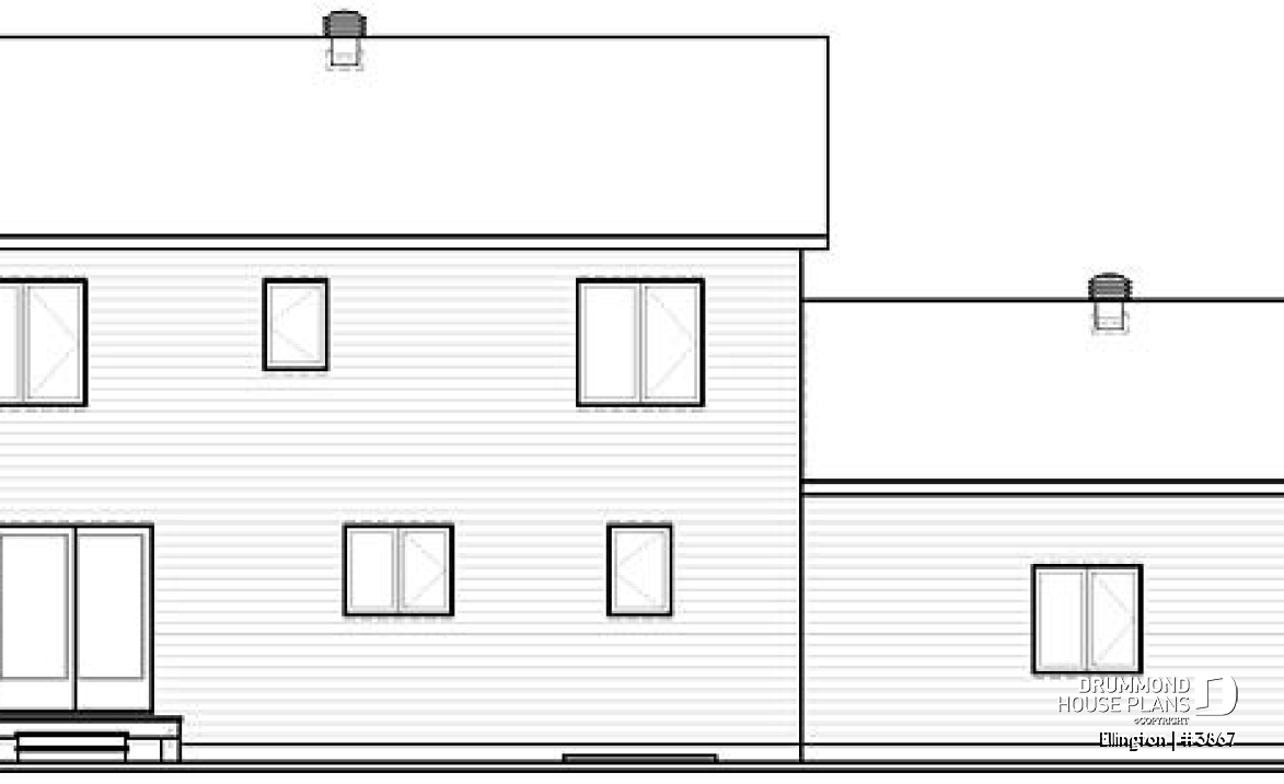 rear elevation - Ellington
