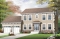 front - BASE MODEL - Large, economical, 4 bedroom Craftsman home, great laundry & pantry area, master suite - Ellington 2