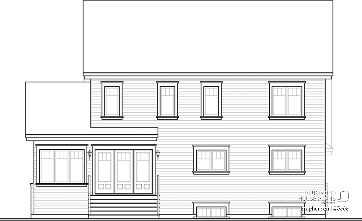 rear elevation - Stephenson