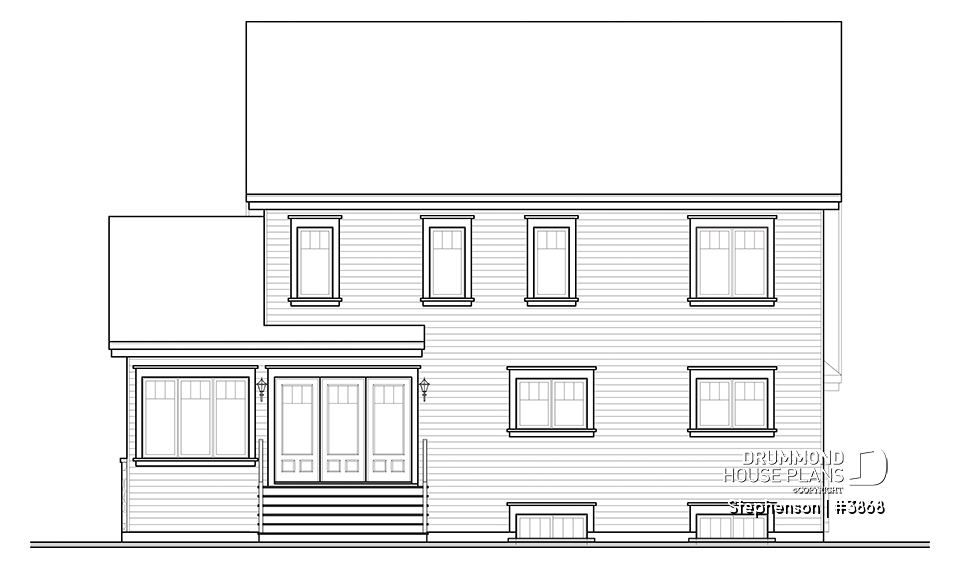rear elevation - Stephenson