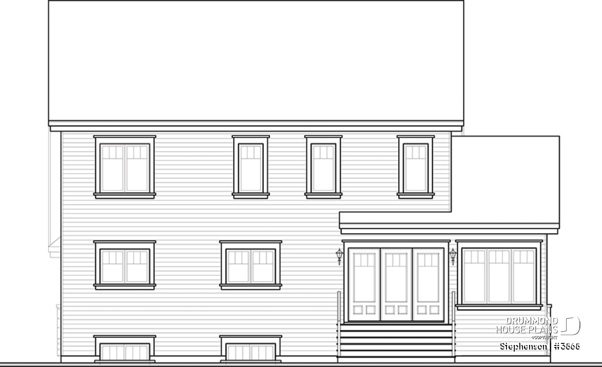 rear elevation - Stephenson