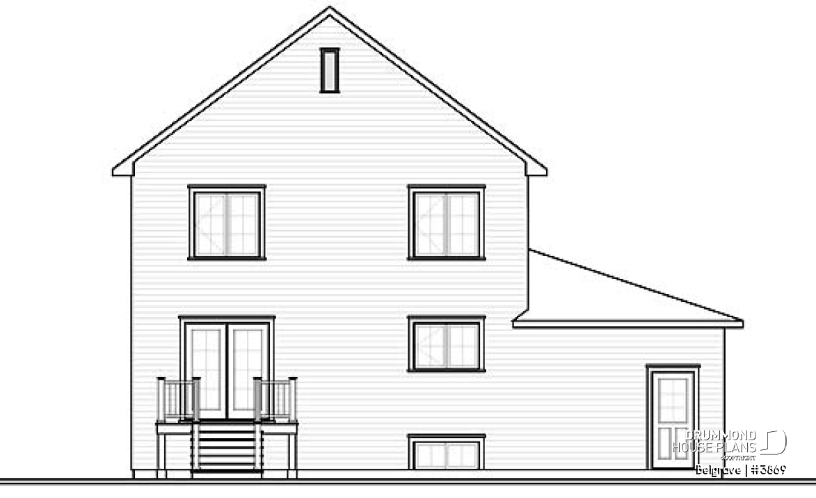 rear elevation - Belgrave