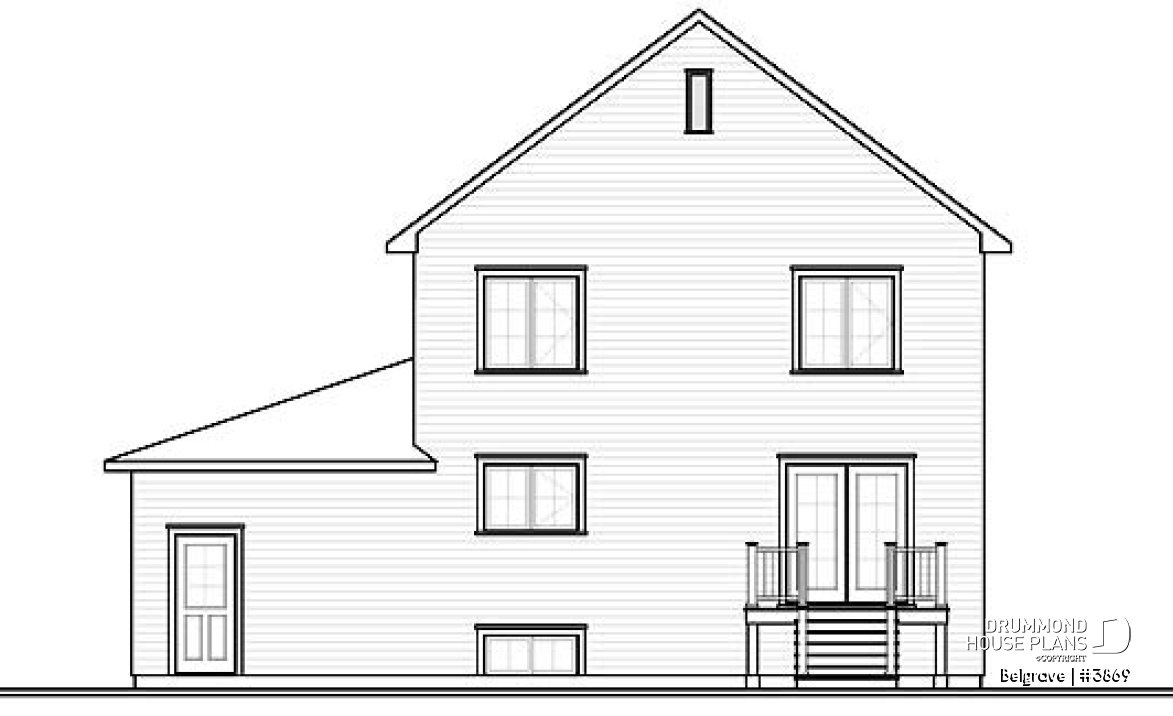 rear elevation - Belgrave