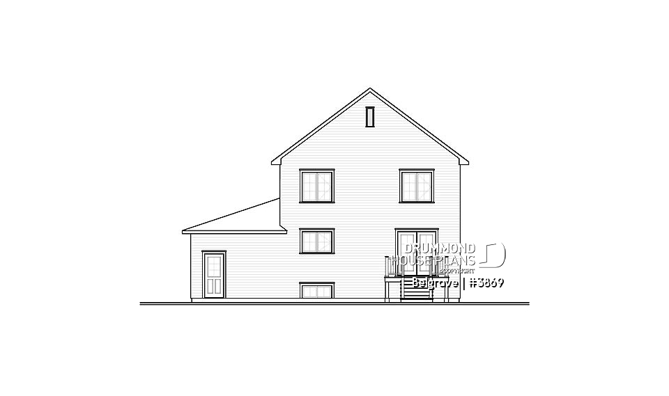 rear elevation - Belgrave