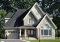 front - BASE MODEL - Manor style house for reduced mobility with elevator, 3 bedrooms, garage - Chateauguay