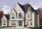 front - BASE MODEL - Superb 4 bedroom European house plan with home elevator, master suite, large bonus room and a triple garage - Ashcroft