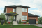 front - BASE MODEL - Affordable2 story modern house plan with garage, master suite, 3 beds, 2.5 baths, fireplace in kitchen - Enclave