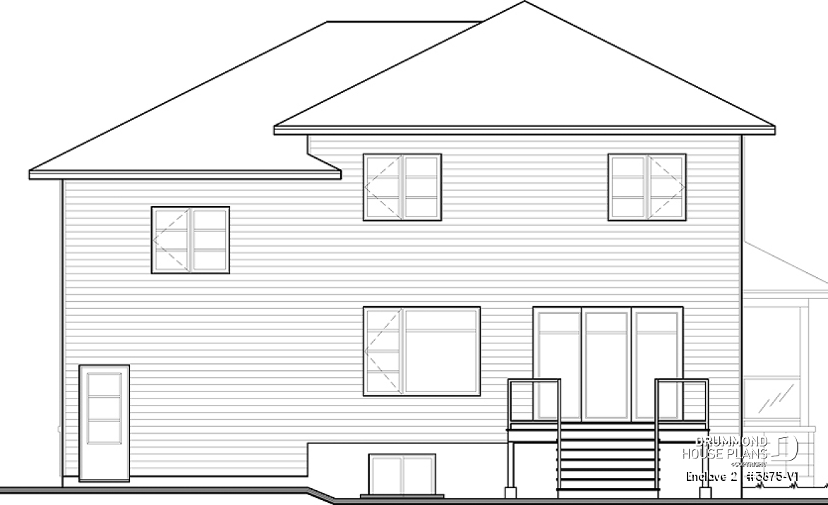 rear elevation - Enclave 2