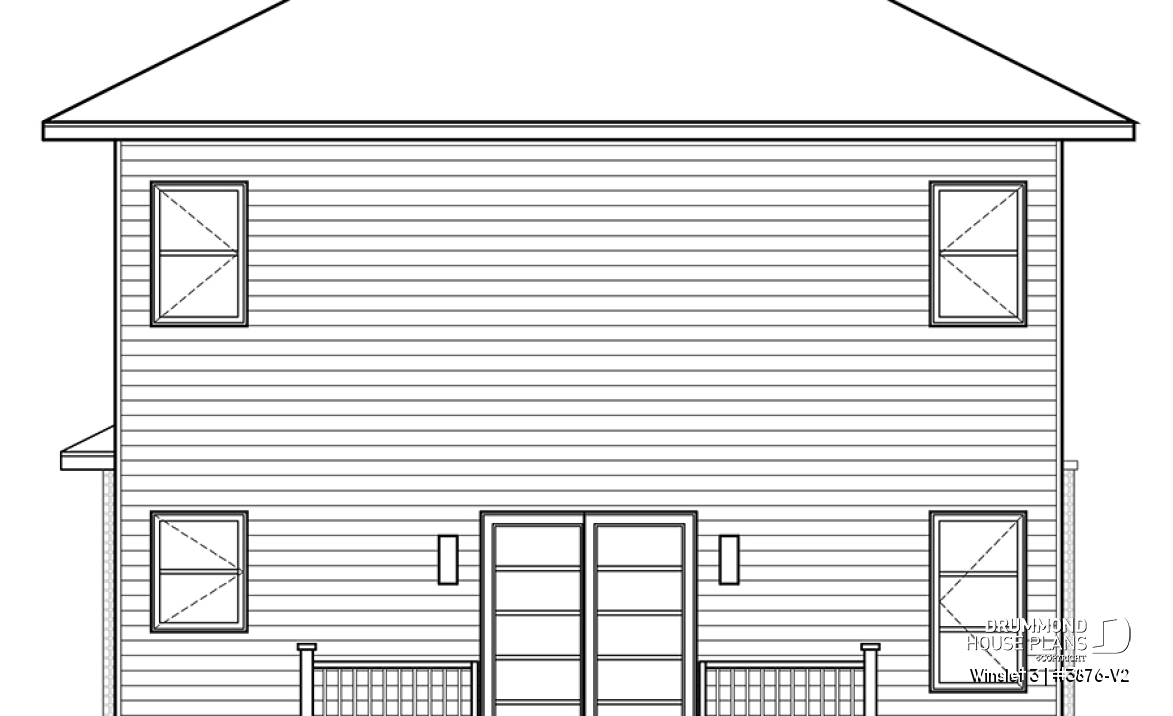 rear elevation - Winslet 3