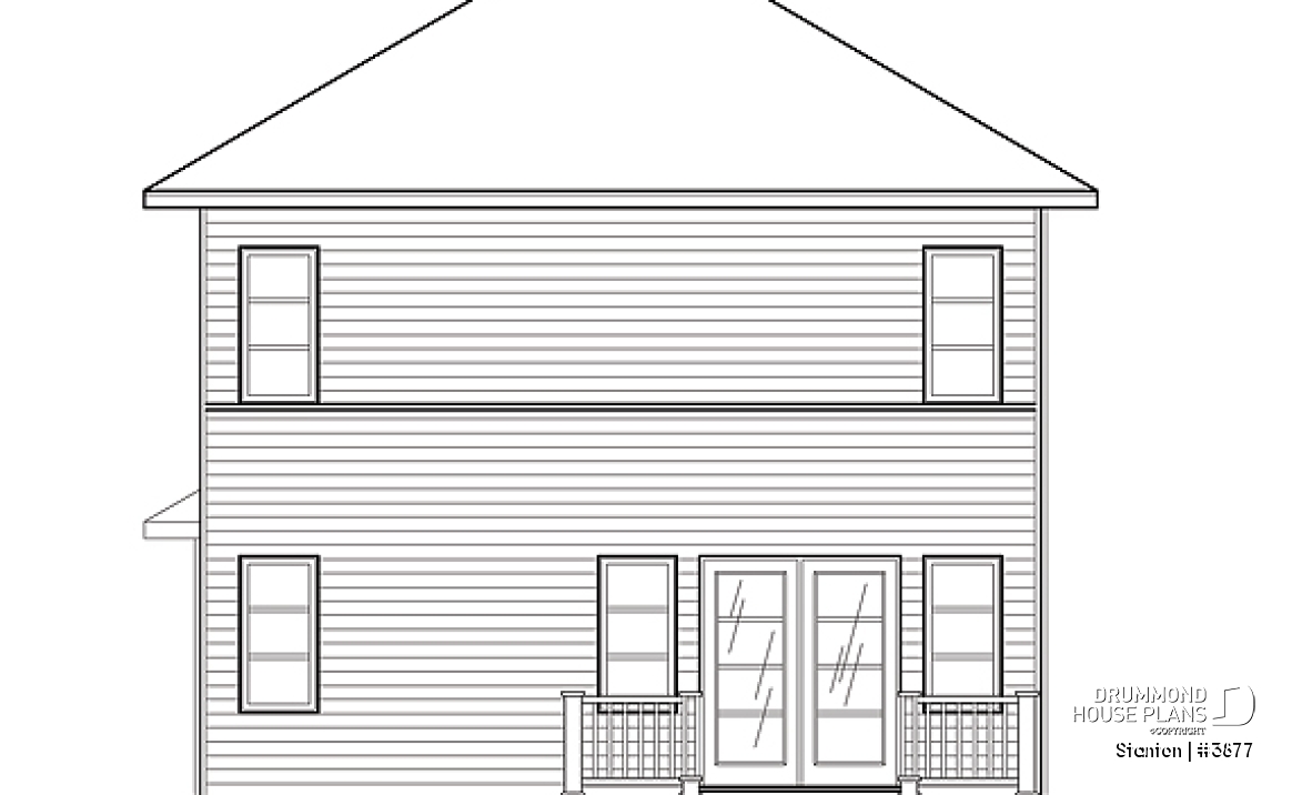 rear elevation - Stanton