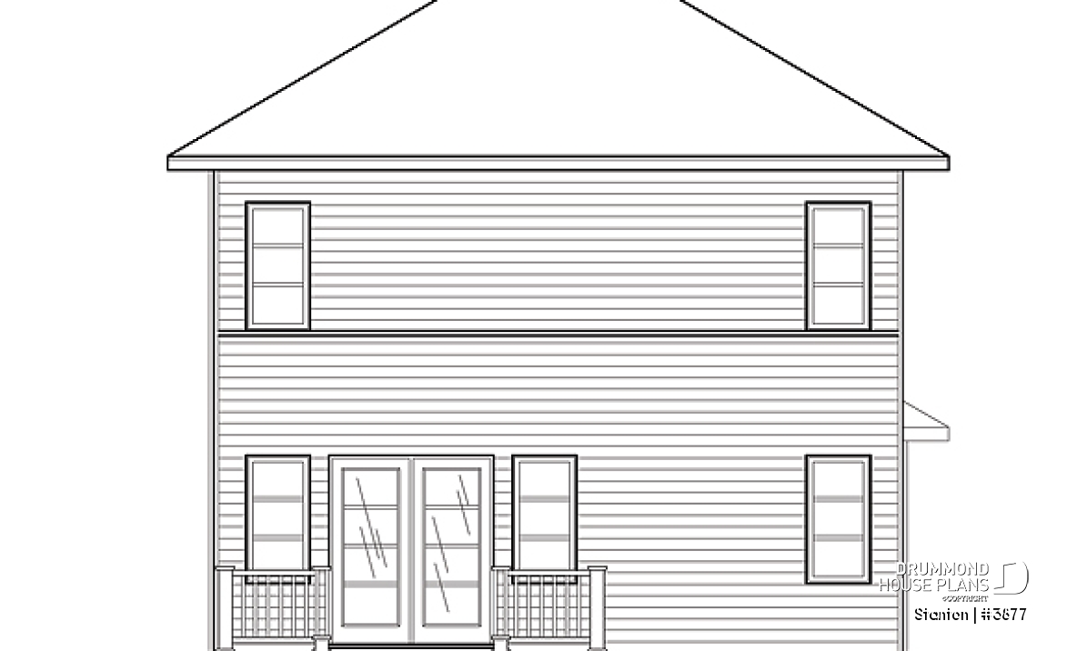 rear elevation - Stanton