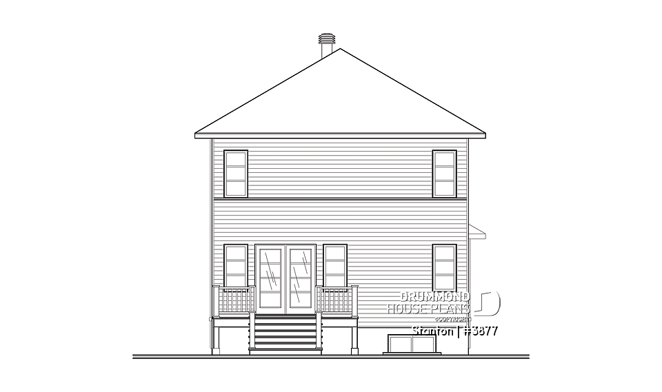 rear elevation - Stanton