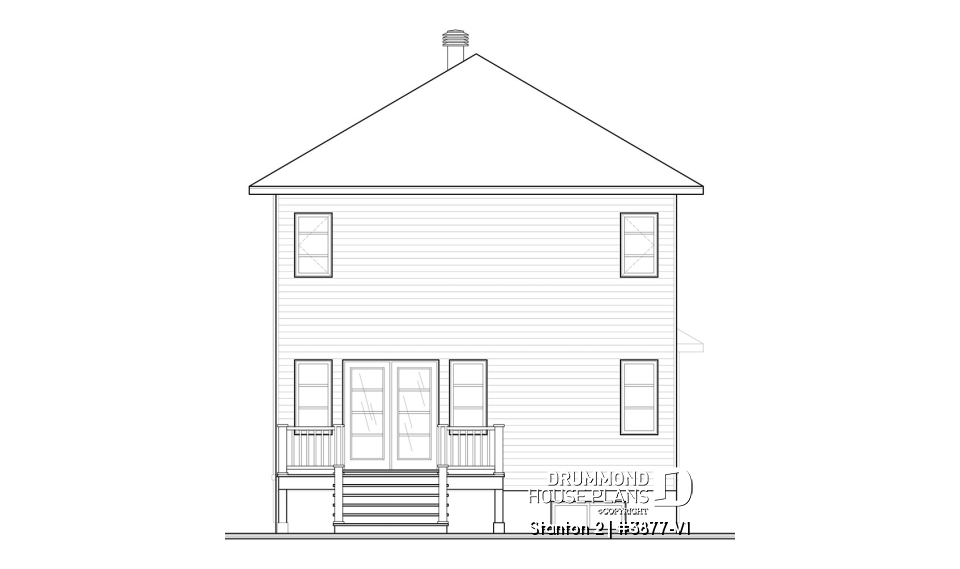 rear elevation - Stanton 2