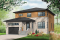 front - BASE MODEL - Large Modern House plan, 4 bedrooms, 3 bathrooms, open floor plan layout, large pantry and laundry room - Pandora