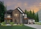 alternate - Modern cottage plan with 3 covered terraces, large master suite, open floor plans, 2 car garage - Liana