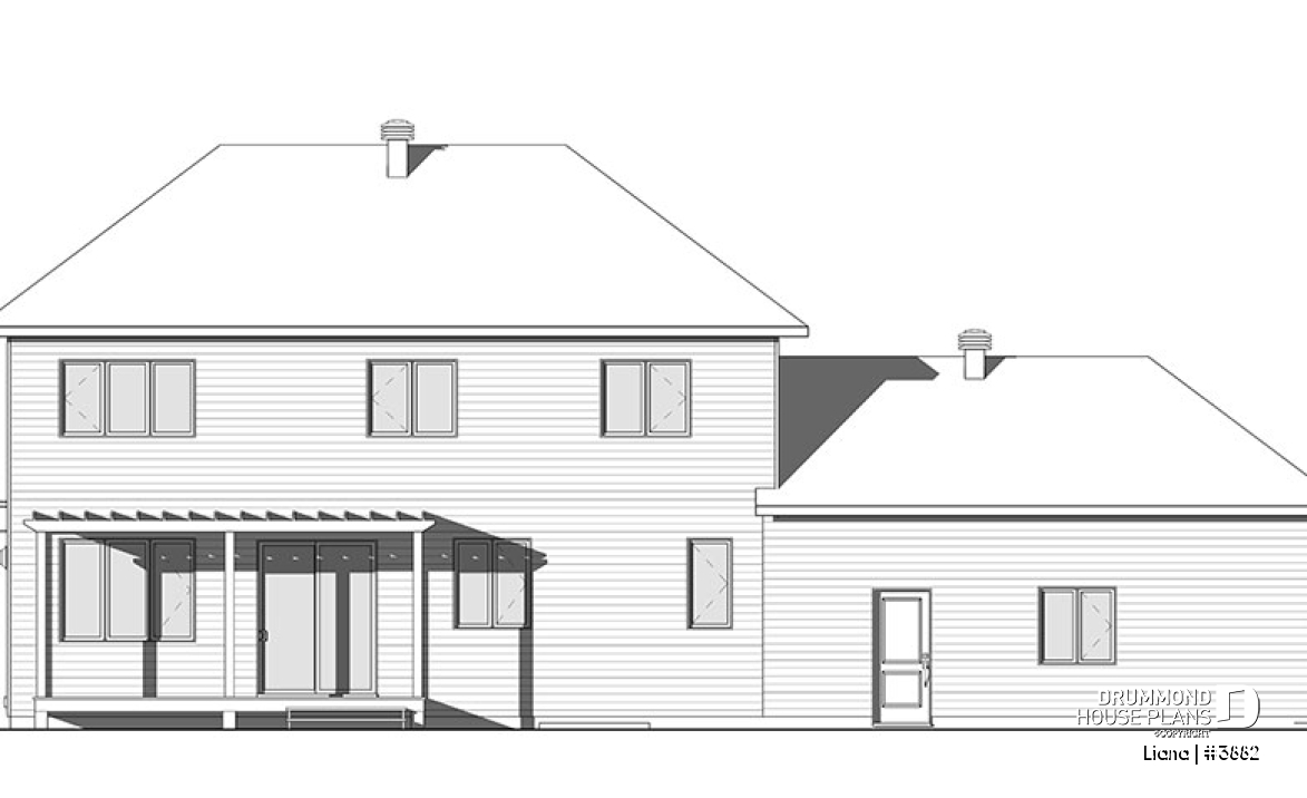 rear elevation - Liana