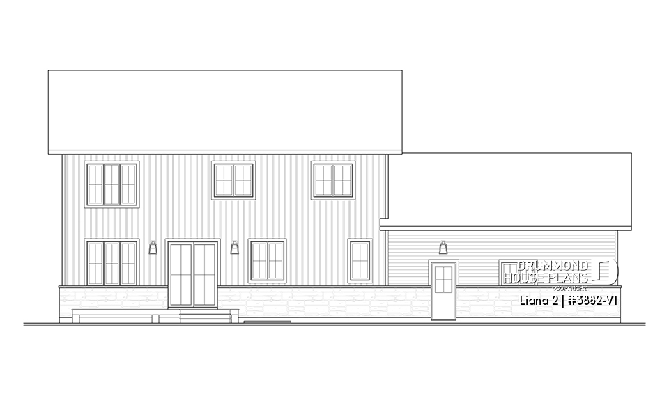 Rear view - BASE MODEL - Liana 2