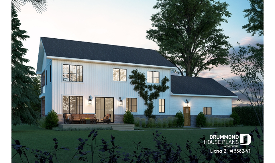 Rear view - BASE MODEL - Liana 2