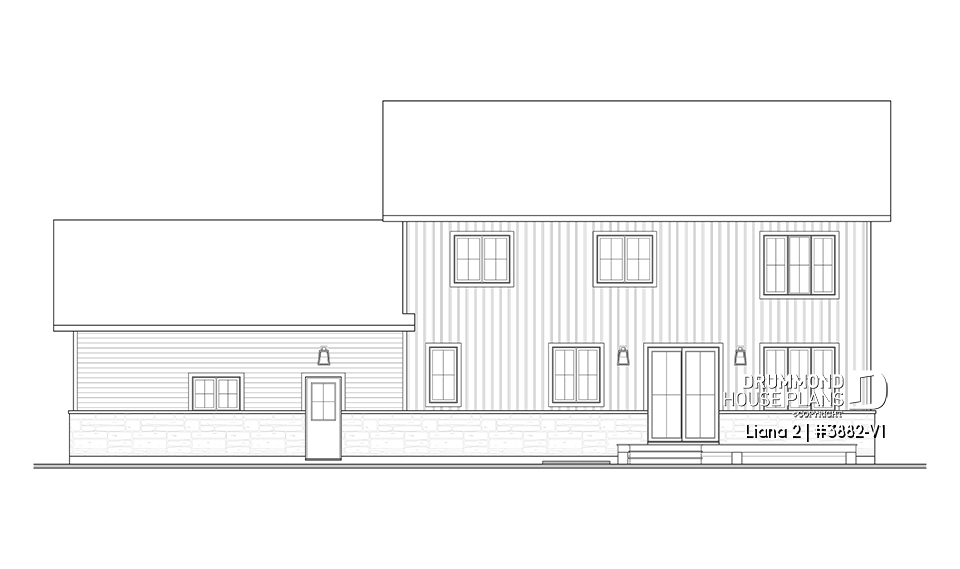 Rear view - BASE MODEL - Liana 2