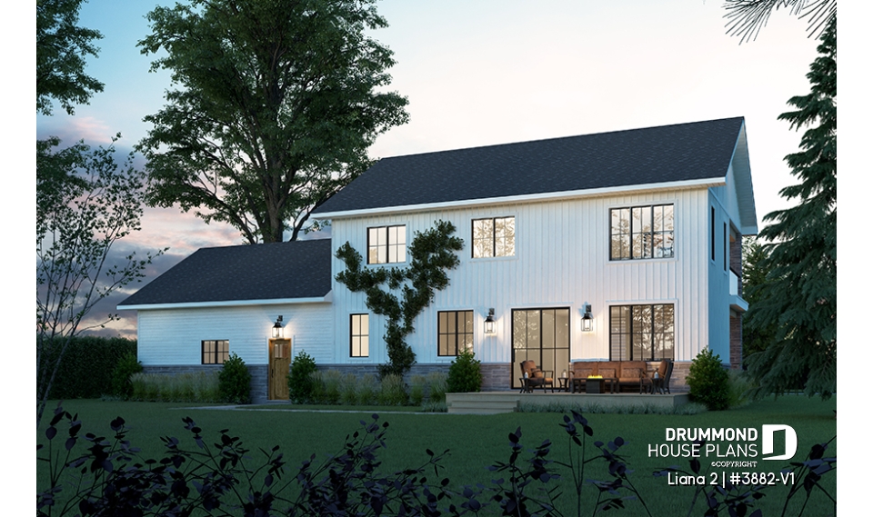 Rear view - BASE MODEL - Liana 2