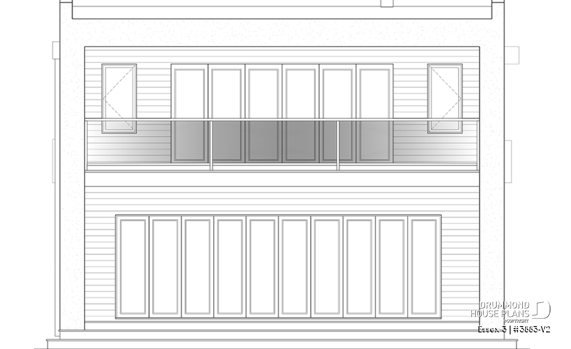 Rear view - BASE MODEL - Essex 3
