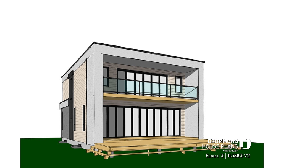 Rear view - BASE MODEL - Essex 3