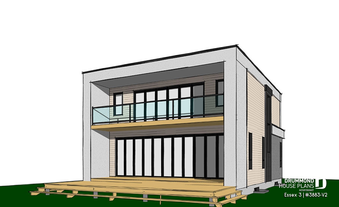 Rear view - BASE MODEL - Essex 3