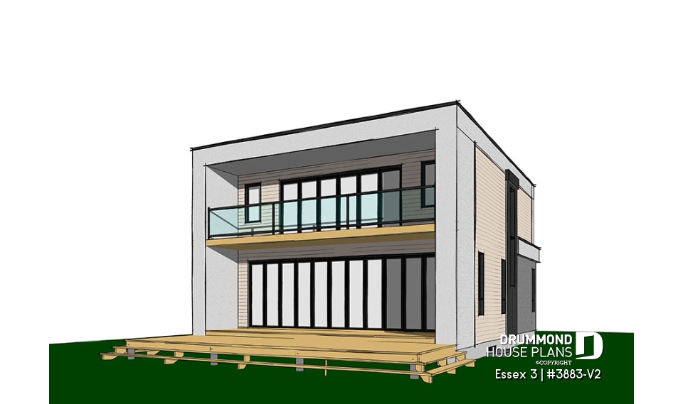 Rear view - BASE MODEL - Essex 3