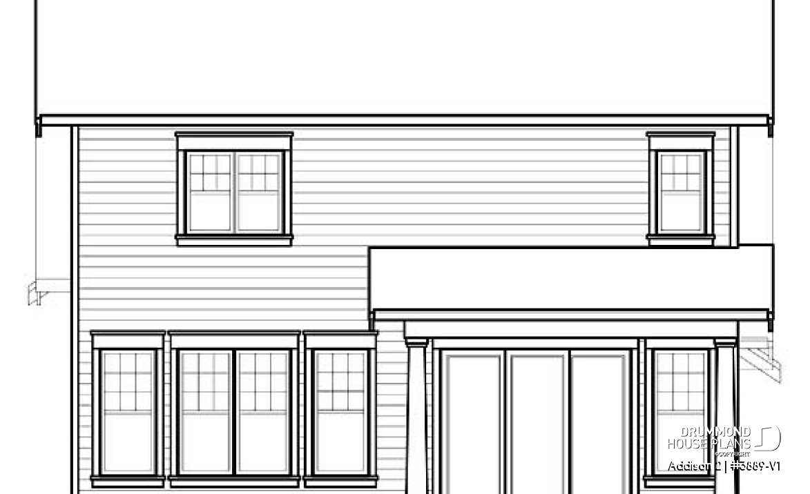 rear elevation - Addison 2