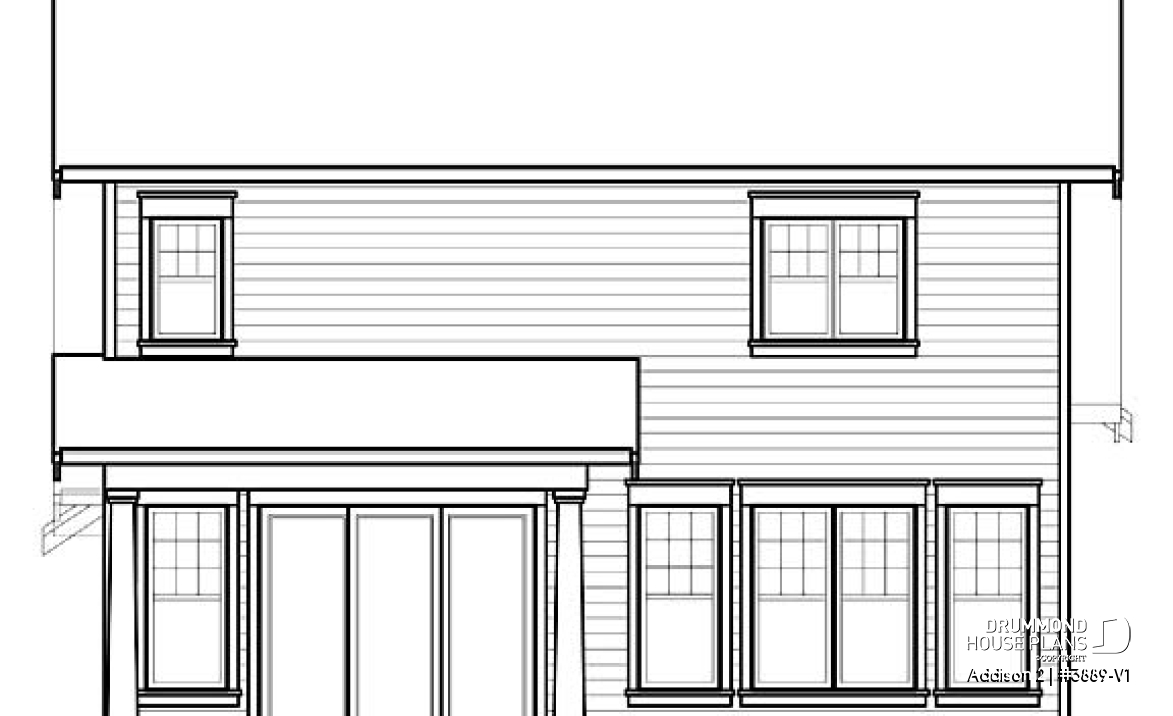 rear elevation - Addison 2