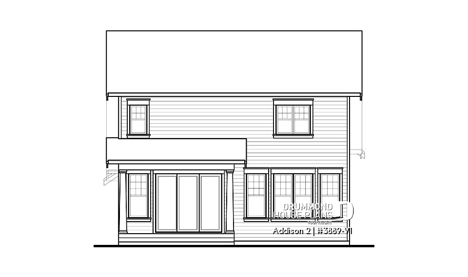 rear elevation - Addison 2