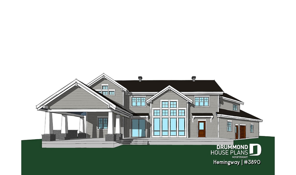 rear elevation - Hemingway