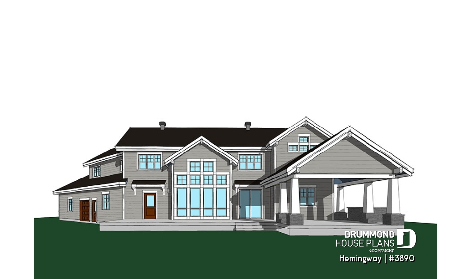 rear elevation - Hemingway