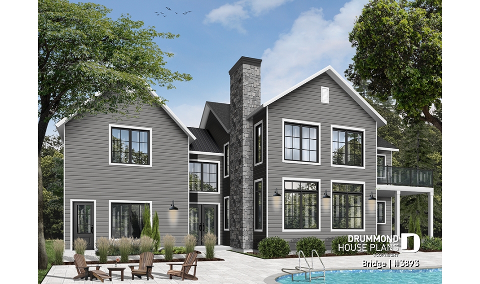 Color version 1 - Rear - Bridge