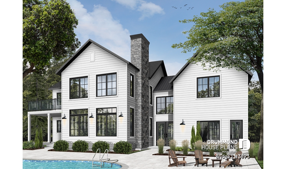 Rear view - BASE MODEL - Bridge