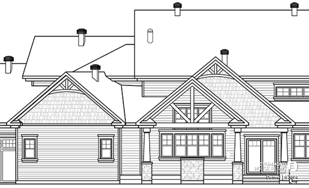 rear elevation - Denver