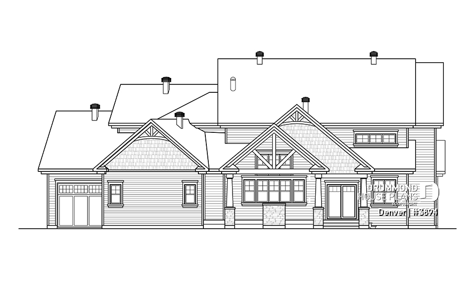 rear elevation - Denver