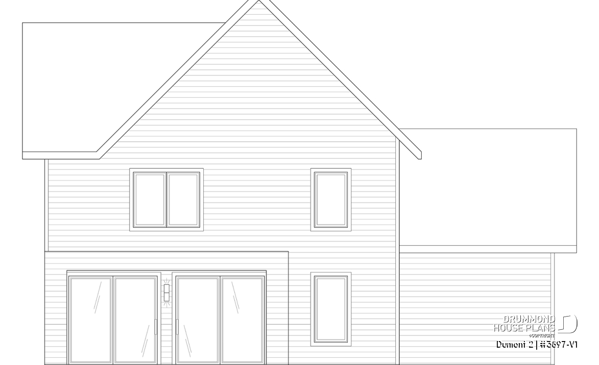 rear elevation - Dumont 2