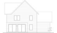 Vignette rear elevation - 3897-V1