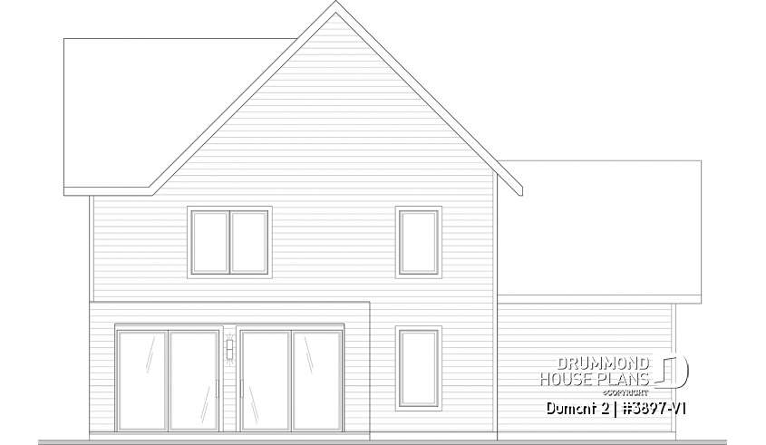 rear elevation - Dumont 2