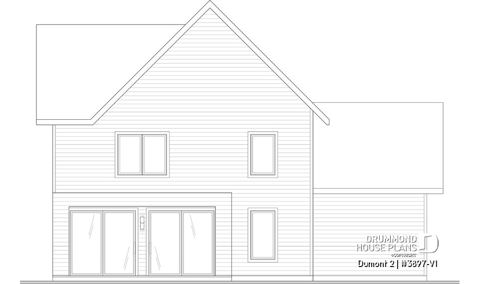 rear elevation - Dumont 2