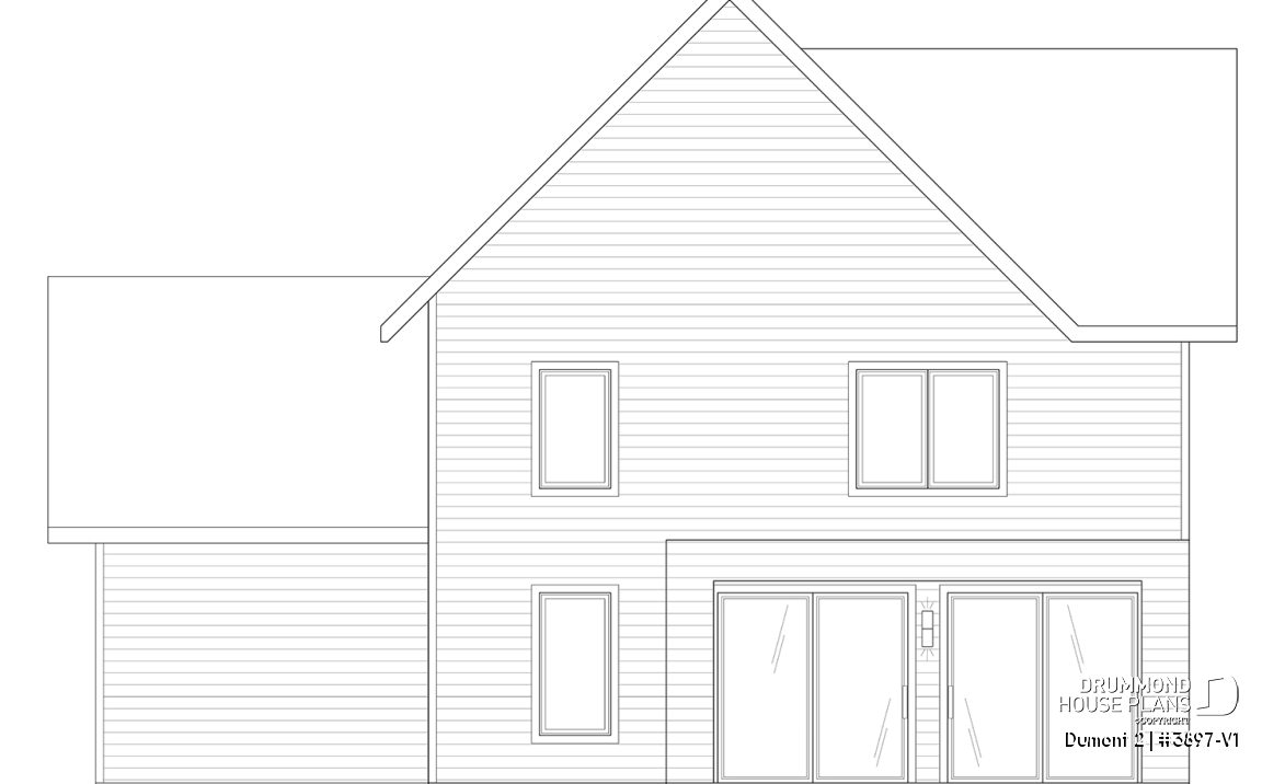 rear elevation - Dumont 2