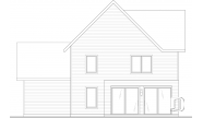 Vignette rear elevation - 3897-V1