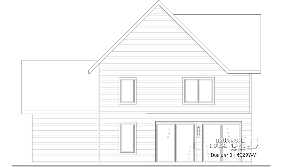 rear elevation - Dumont 2
