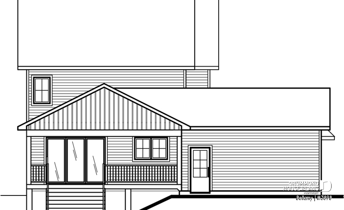 rear elevation - Bellamy